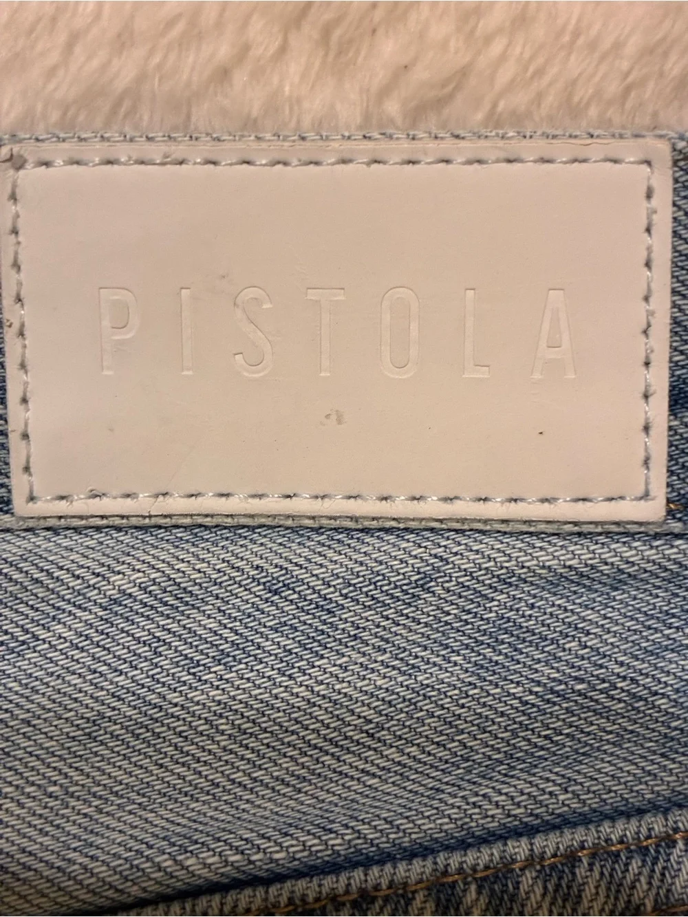 Pistola Distressed Denim Shorts